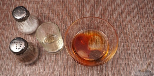 Фото приготовления рецепта: Картофельные лодочки с творожным сыром и маринованными огурцами - шаг №12